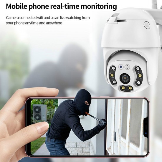 360 Derece 1080P Ptz Kamera Dış Mekan IP Gece Görüşlü Güvenlik Kamerası 360 Derece 1080P Ptz Kamera Dış Mekan IP Gece Görüşlü Güvenlik Kamerası