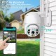 360 Derece 1080P Ptz Kamera Dış Mekan IP Gece Görüşlü Güvenlik Kamerası 360 Derece 1080P Ptz Kamera Dış Mekan IP Gece Görüşlü Güvenlik Kamerası