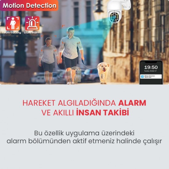 Blic 360 PTZ Wifi Akıllı IP Kamera Güvenlik Kamerası Yoosee APP Blm 05 Blic 360 PTZ Wifi Akıllı IP Kamera Güvenlik Kamerası Yoosee APP Blm 05