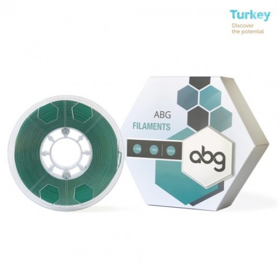 ABG Filament Yeşil PLA Filament 1.75 mm Konya Filament ABG Filament Yeşil PLA Filament 1.75 mm