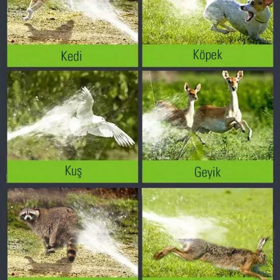 Gardıgo Güneş Panelli Yabani Hayvan Kovucu Şarjlı Flaşlı Sulu Hayvan Kovucu Gardıgo Güneş Panelli Yabani Hayvan Kovucu Şarjlı Flaşlı Sulu Hayvan Kovucu