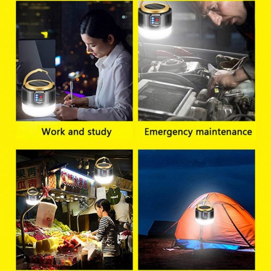 Solar Kamp Lambası Güneş Enerjili Powebank ve Lamba G-300W Solar Kamp Lambası Güneş Enerjili Powebank ve Lamba G-300W