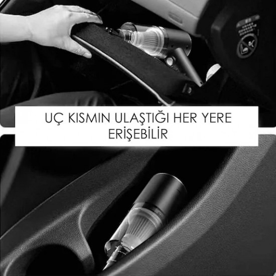 Şarjlı Mini Araç Süpürgesi Şarjlı Mini Araç Süpürgesi