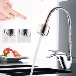 Aç Kapa Spiral Başlıklı Mutfak Bataryası Çift Girişli 1. Sınıf Musluk