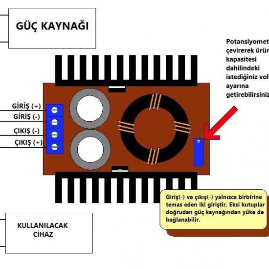10V -32V 150W DC Voltaj Yükseltici 150W Booster 10V -32V 150W DC Voltaj Yükseltici 150W Booster