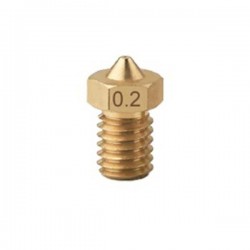 0.2 mm E3D V6 Pirinç Nozzle 3D Yazıcı Nozul 1.75mm