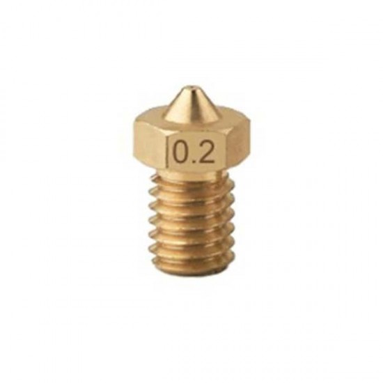 0.2 mm E3D V6 Pirinç Nozzle 3D Yazıcı Nozle 1.75mm 0.2 mm E3D V6 Pirinç Nozzle 3D Yazıcı Nozle 1.75mm