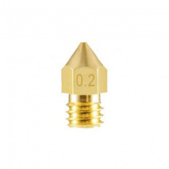 0.2 mm MK8 Pirinç Nozzle 3D Yazıcı Nozle 1.75mm 0.2 mm MK8 Pirinç Nozzle 3D Yazıcı Nozle 1.75mm
