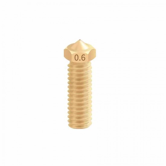 0.6mm Volcano Pirinç Nozzle - 1.75mm 0.6mm Volcano Pirinç Nozzle - 1.75mm