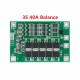 3S Bms 40A 18650 Lityum Pil Şarj Koruma Devresi ( Balanslı ) 3S Bms 40A 18650 Lityum Pil Şarj Koruma Devresi ( Balanslı )