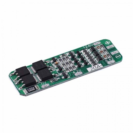 3S 20A 12.6V BMS 18650 Lityum Pil Şarj Koruma Devresi ( Balanslı ) 3S 20A 12.6V BMS 18650 Lityum Pil Şarj Koruma Devresi ( Balanslı )