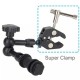 7 inç Magic Arm ( DSLR Ekipman Bağlantı Kolu ) + Super Crab Clamp Kelepçe 7 inç Magic Arm ( DSLR Ekipman Bağlantı Kolu ) + Super Crab Clamp Kelepçe