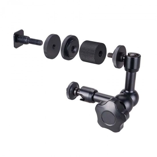 7 inç Magic Arm ( DSLR Ekipman Bağlantı Kolu ) + Super Crab Clamp Kelepçe 7 inç Magic Arm ( DSLR Ekipman Bağlantı Kolu ) + Super Crab Clamp Kelepçe