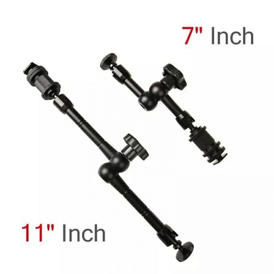 11 inç Magic Arm DSLR Ekipman Hareketli Bağlantı Kolu 11 inç Magic Arm DSLR Ekipman Hareketli Bağlantı Kolu