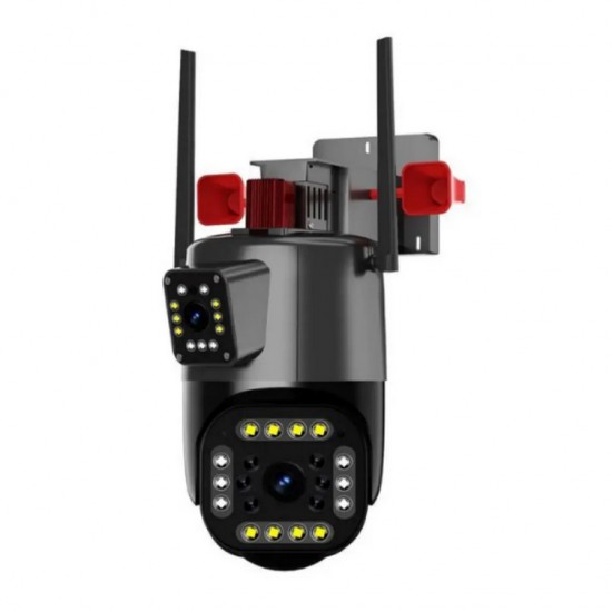 360 PTZ 4K Çift Kameralı IP Güvenlik Kamerası ( 8x Dijital Zoom Kamera, Gece Görüşlü, Blic Blm-49 ) 360 PTZ 4K Çift Kameralı IP Güvenlik Kamerası ( 8x Dijital Zoom Kamera, Gece Görüşlü, Blic Blm-49 )