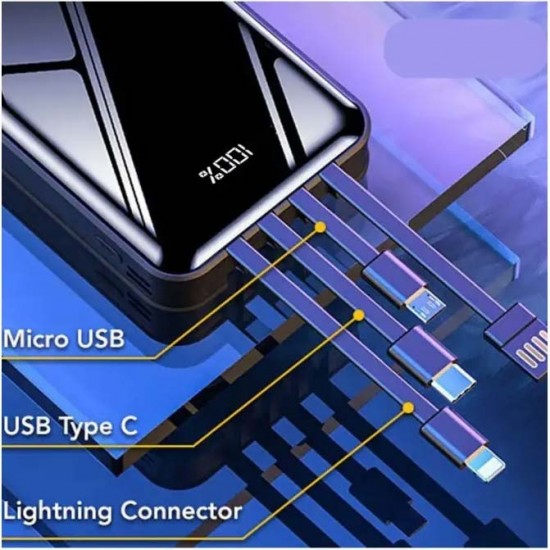 Blic BPB3 10.000 mAh Dijital Göstergeli Dahili Kablolu Powerbank Blic BPB3 10.000 mAh Dijital Göstergeli Dahili Kablolu Powerbank