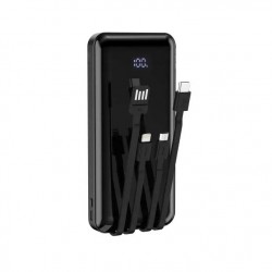 Blic BPB3 10.000 mAh Dijital Göstergeli Dahili Kablolu Powerbank 