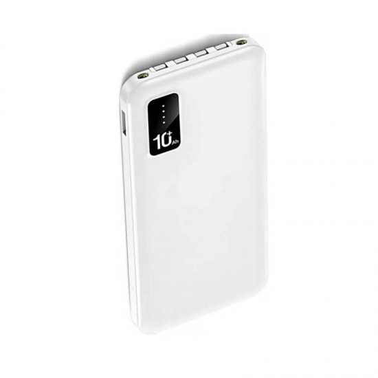 Blic BPB4 10.000 mAh Göstergeli Fenerli Dahili Kablolu Powerbank Blic BPB4 10.000 mAh Göstergeli Fenerli Dahili Kablolu Powerbank