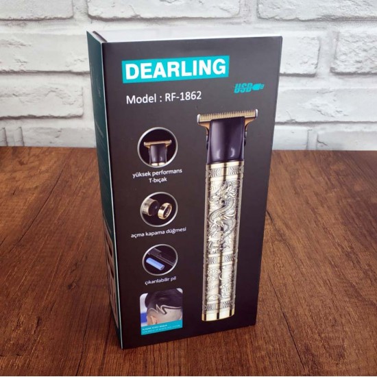 Dearling RF-1862 Saç ve Sakal Tıraş Makinesi Değiştirilebilir Pilli Dearling RF-1862 Saç ve Sakal Tıraş Makinesi Değiştirilebilir Pilli