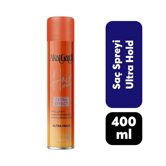 Akat Gardi Ultra Hold Saç Spreyi 400 ml Akat Gardi Ultra Hold Saç Spreyi 400 ml