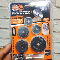 Knitex Mini HSS Gravür Testere Seti 6’lı KTX-3351